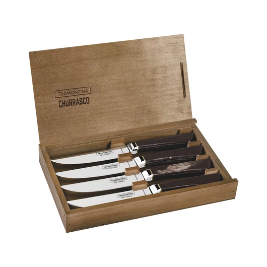 TRAMONTINA PAMPAS KOVÁCSOLTVAS STEAK KÉSKÉSZLET (4 DB)