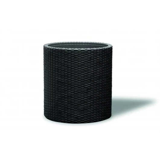 KETER MEDIUM CYLINDER PLANTER MŰANYAG VIRÁGLÁDA